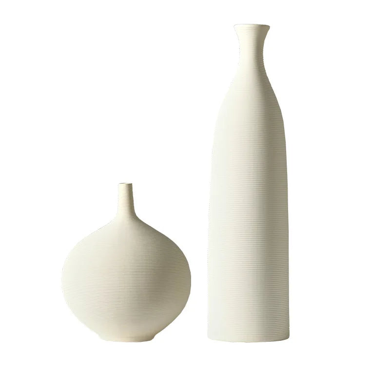 Ceramic Vase Decoration Advanced Sense Flower Arrangement Ins Wind