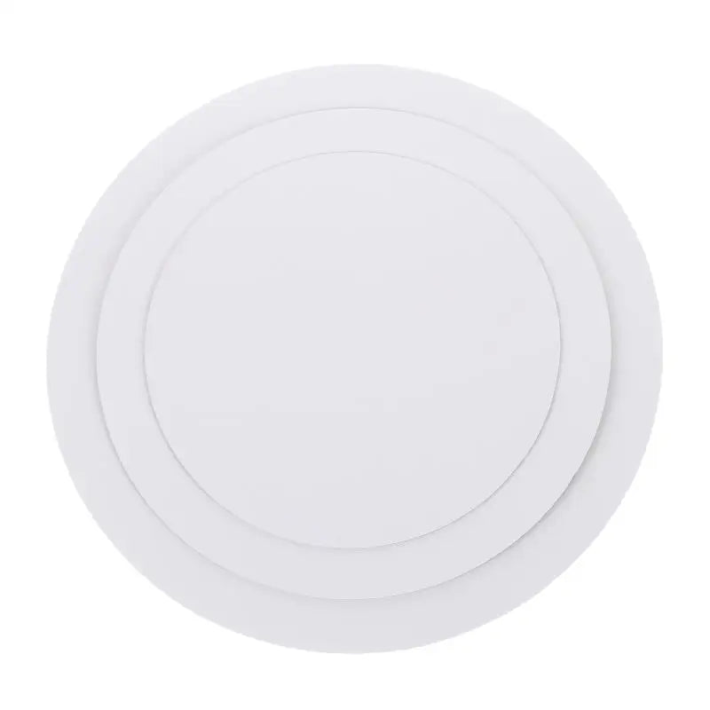 10-Pack Round Cake Boards 8/10/12 Inch | Corrugated Cardboard