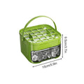 50-Cavity Press Ice Tray Mold with Lid & Storage Bin