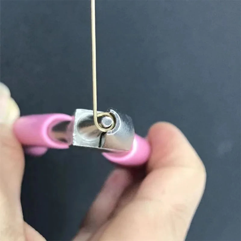Mini Hair Extension & Jewelry Pliers – Half Groove Round Mouth