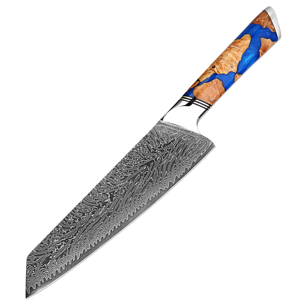 Kiritsuke Chef Knife 8" – VG10 Damascus Steel | XITUO