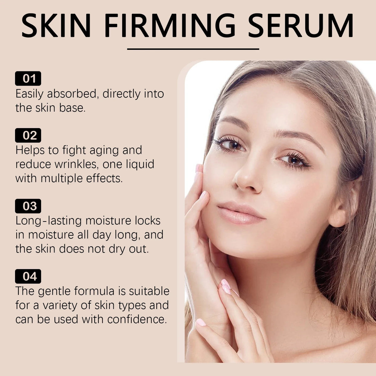 West Month Skin Firming Serum – Anti-Aging Facial Essence