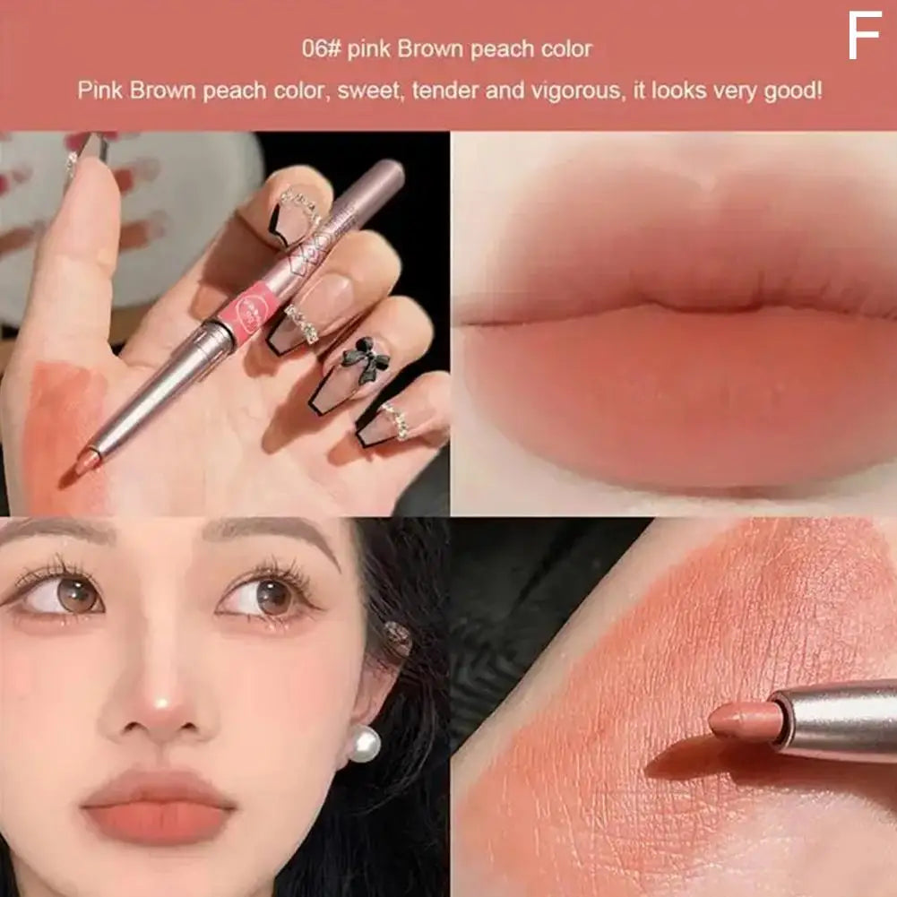 Waterproof Matte Lip Liner – Long-Lasting Moisturizing Pencil
