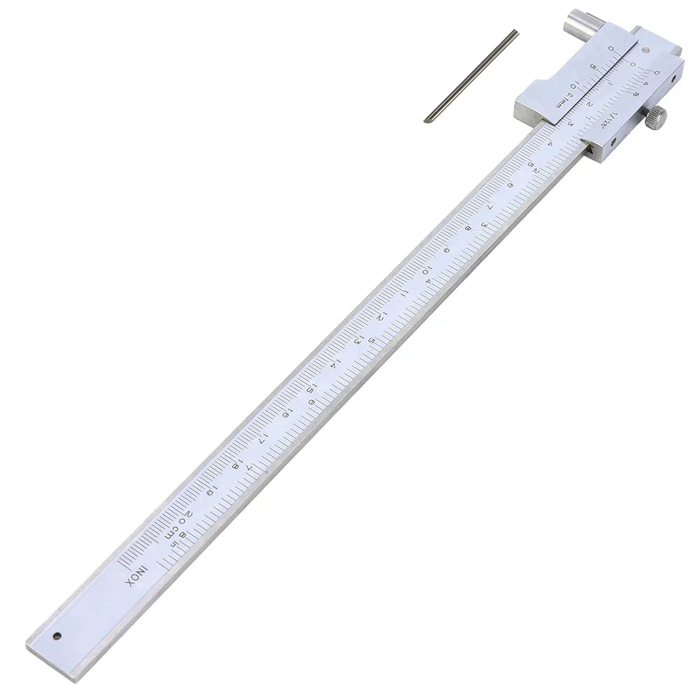 0 Parallel Crossed Caliper Stainless Steel Vernier Marking Gauge