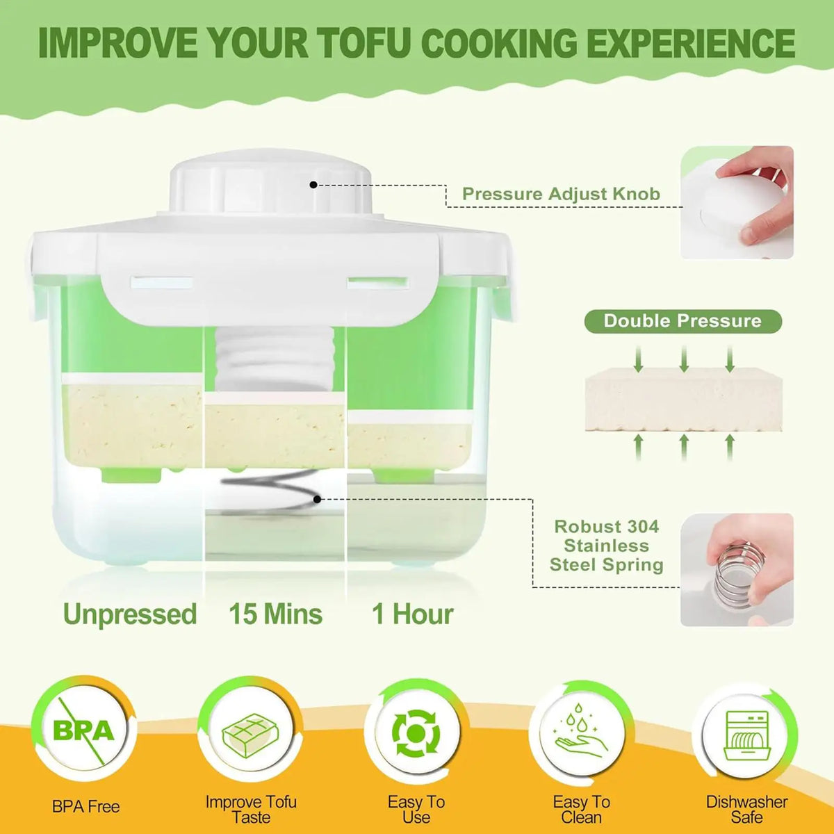 Paneer Press Maker – 3-Layer Drainer & Strainer for Firm Paneer