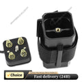 1 Waterproof Battery Case 4x 18650 Batteries House Cover Bicycle Bike
