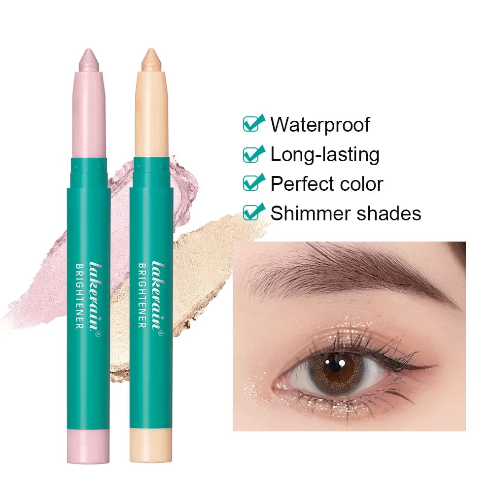 Pearlescent Glitter Eyeliner Pencil – 26 Shades, Waterproof