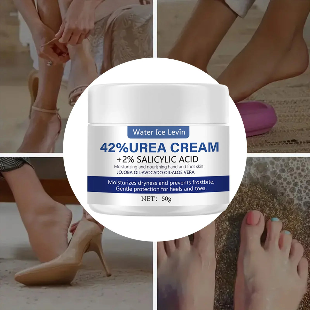42% Urea & Aloe Vera Foot Cream – Deep Moisturizing 50g