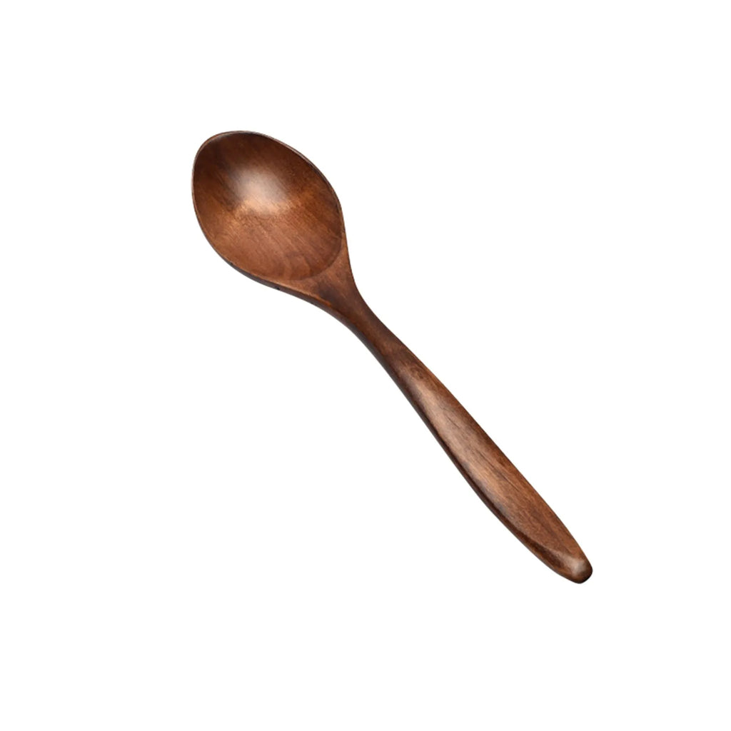 Japanese Wooden Spoon – Long Handle Ramen & Baby Spoon