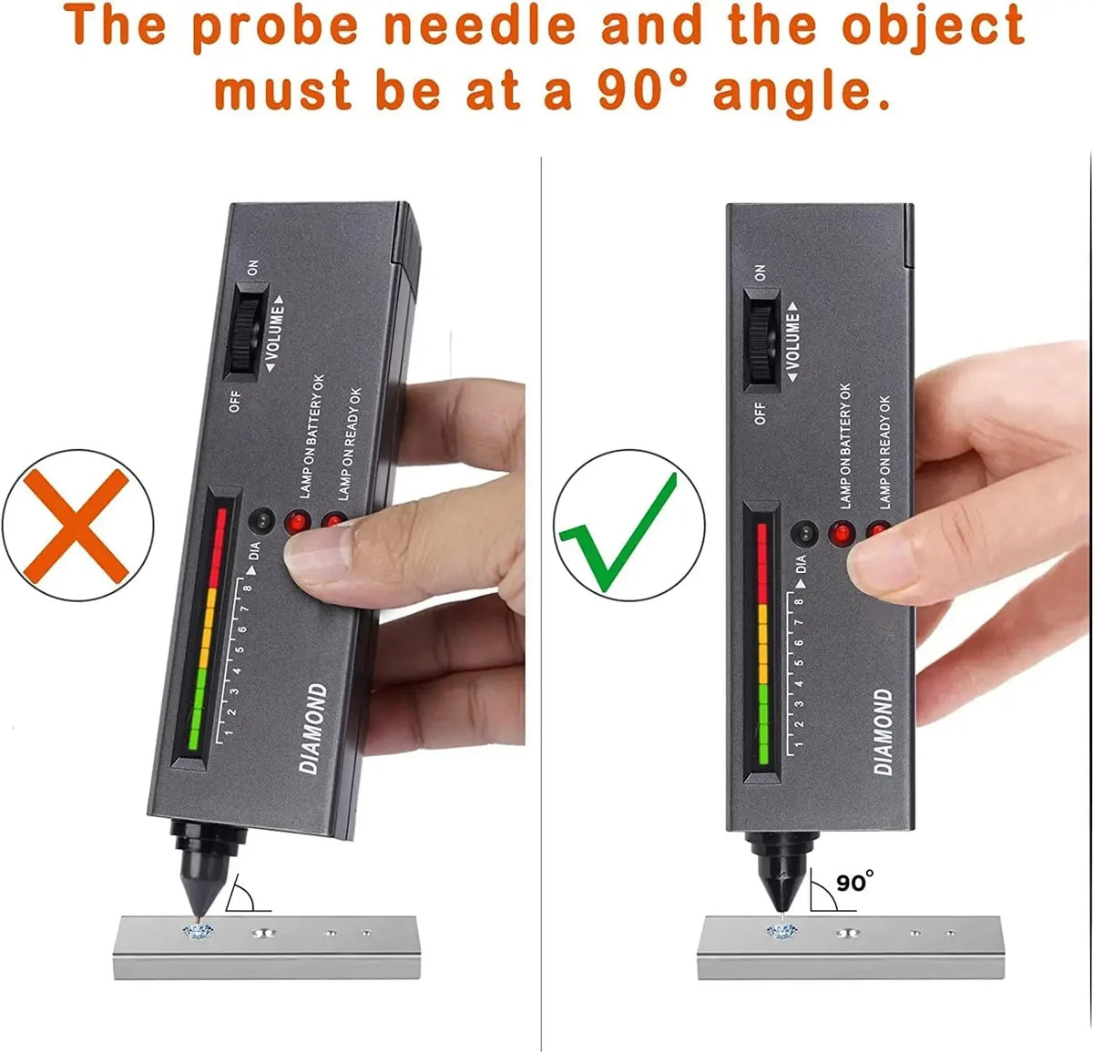 High Accuracy Diamond Tester Pen & Selector Kit | Pro Use