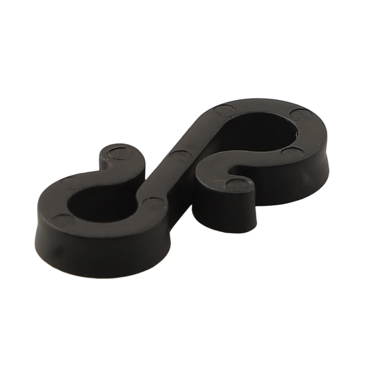 150-Pack Mini Gutter Hooks – Reusable Outdoor Light Clips