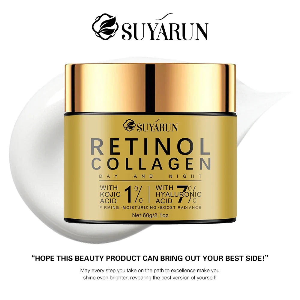 Retinol Moisturizer – Kojic Acid & Hyaluronic Acid Day & Night