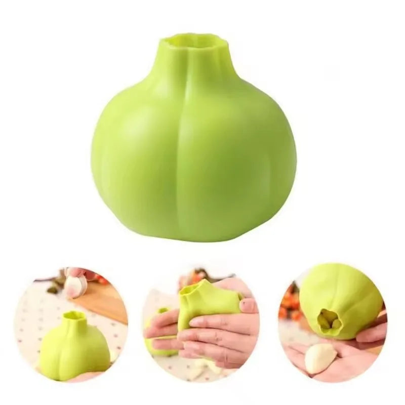 Silicone Garlic Peeler – Easy Skin Remover Kitchen Tool