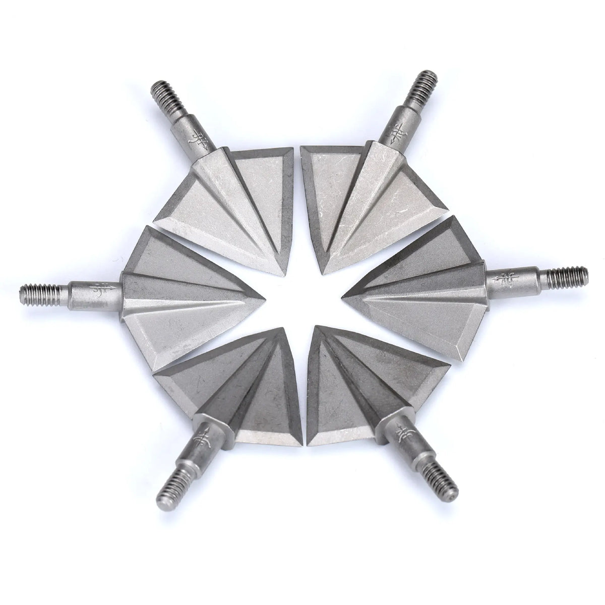 6 Broadhead Arrowhead 125 150grain Fixed 2 Bladesfor Archery Outdoor