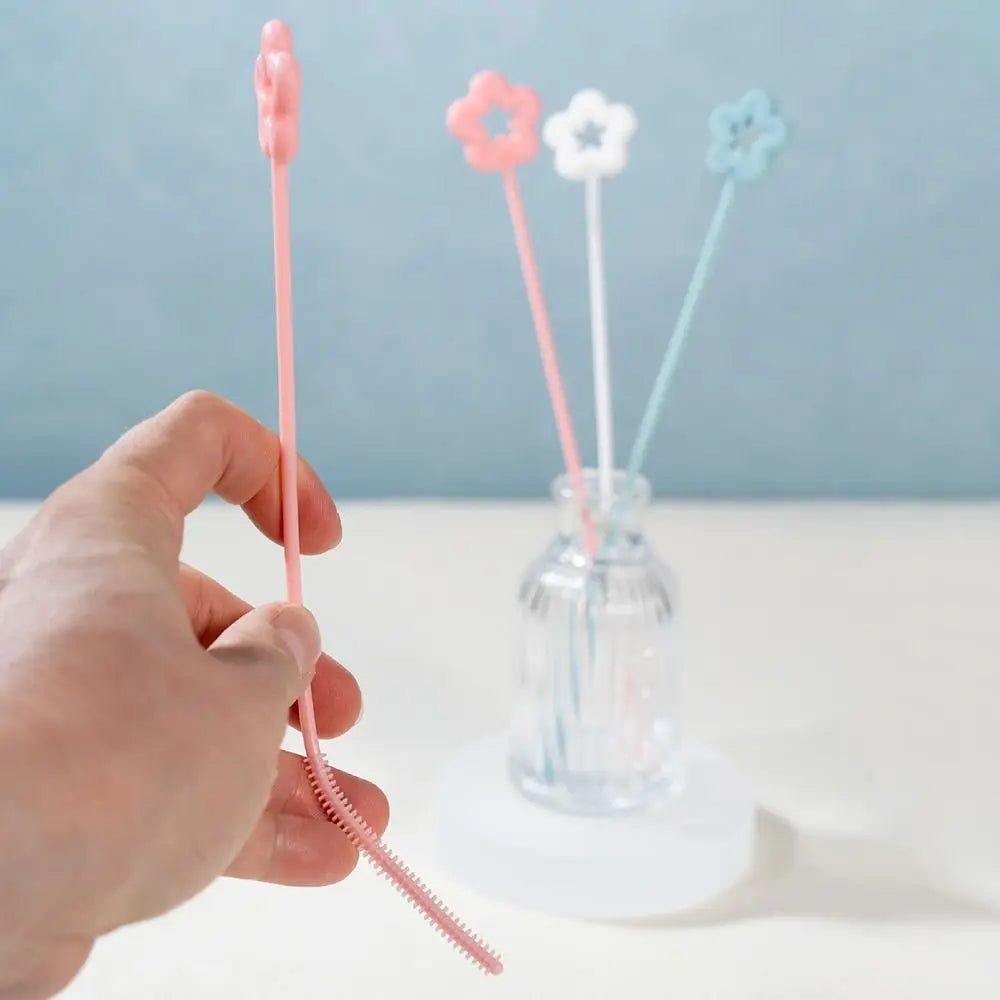 Reusable Straw Cleaning Brush Tool Kitchen Gadgets Bottle Cups Cover