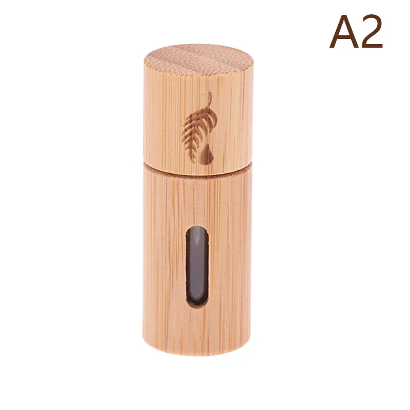 3ml Bamboo Roll-On Bottle | Essential Oil Aromatherapy Roller