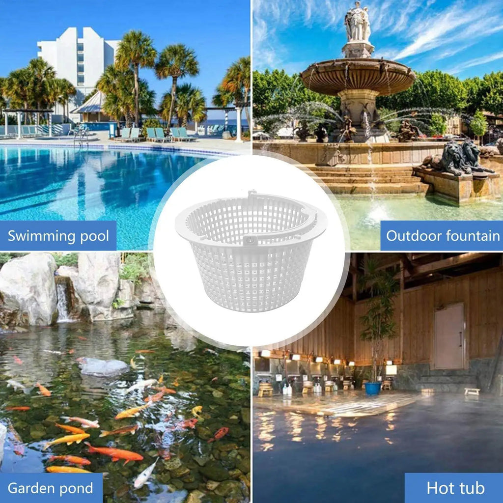 Pool Skimmer Basket with Handle – Above Ground & Inground