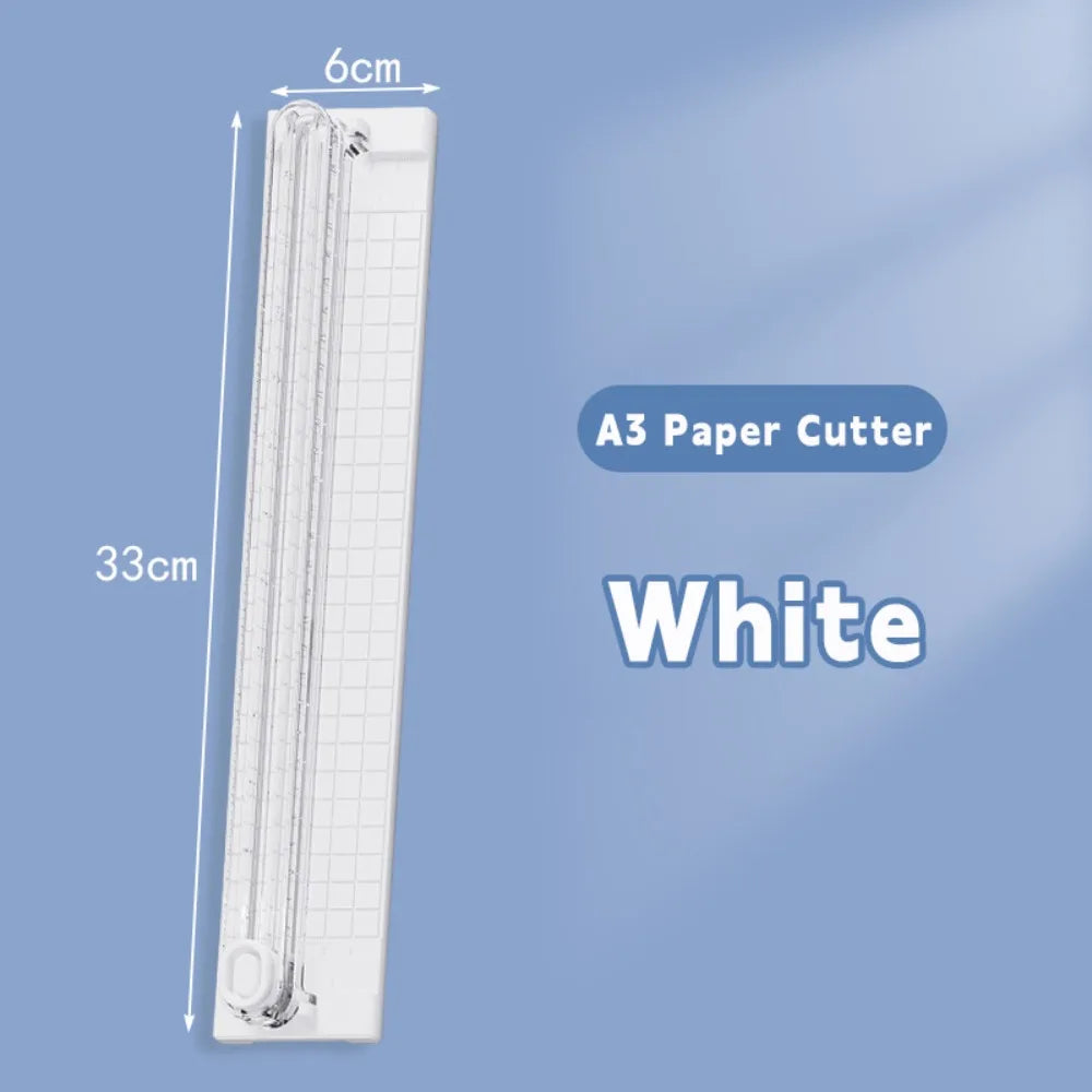 A3/A4 Manual Paper Cutter – Portable Bidirectional Trimmer