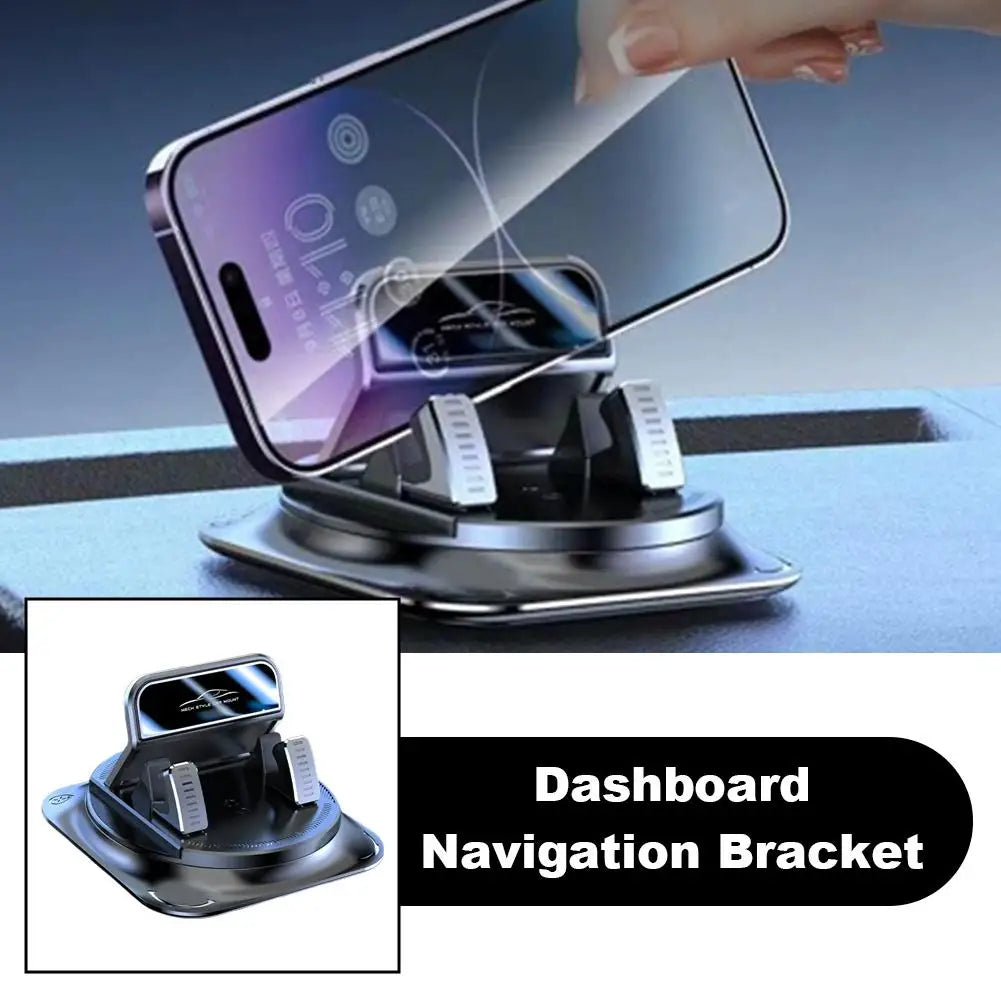 Car Dashboard Mobile Phone Fixer 360 Rotating Sticky Auto Mount