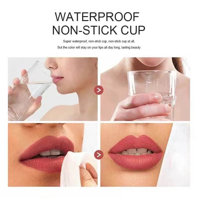 Cmaadu Velvet Matte Lipstick – Waterproof Long-Lasting Lip Color