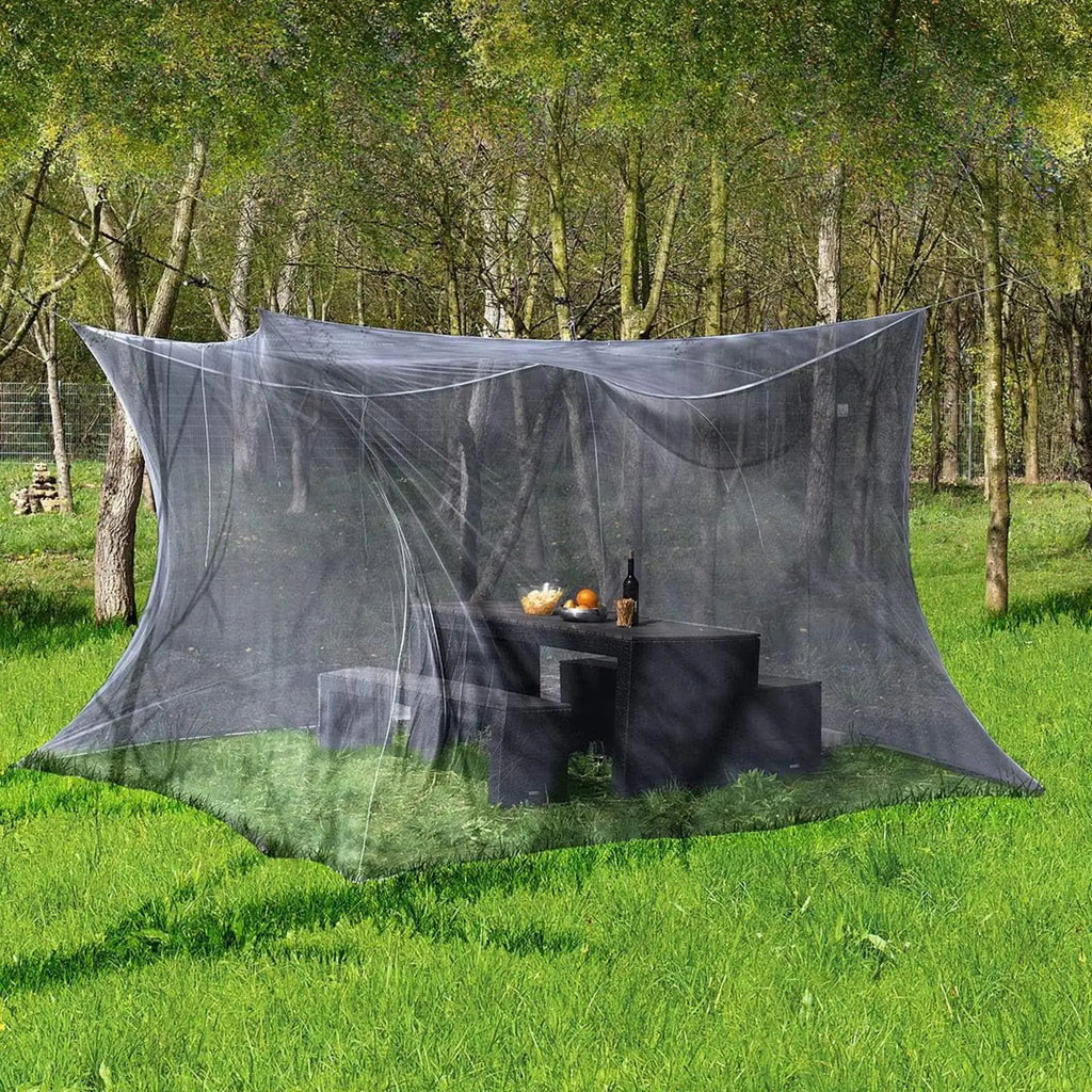 Camping Fly Net 300x300x250cm – Mesh Canopy for Patio & Gazebo