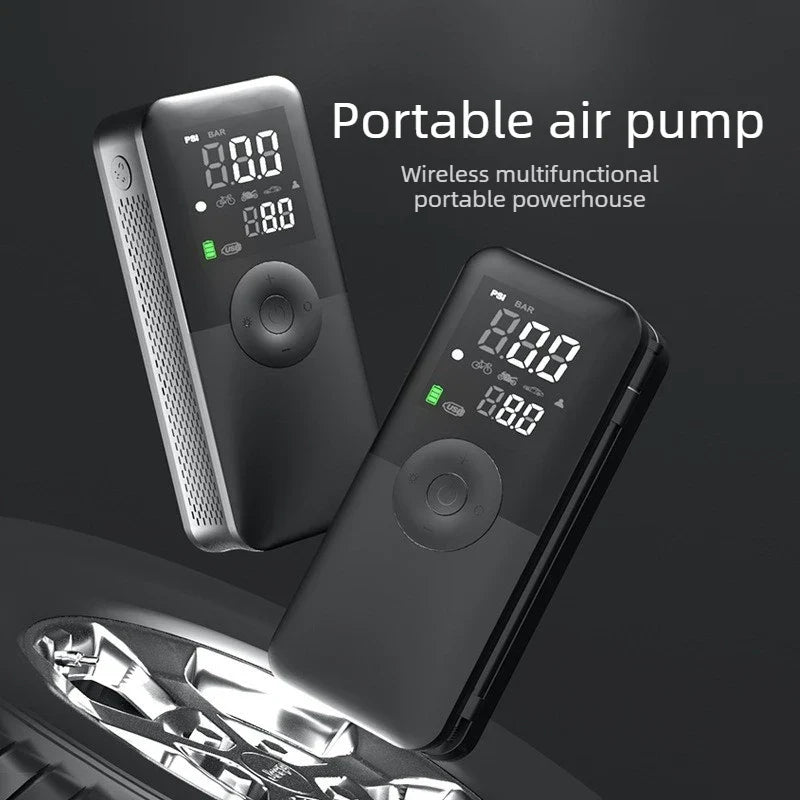 Cordless Digital Tyre Inflator – Car, Bike & Ball Air Pump