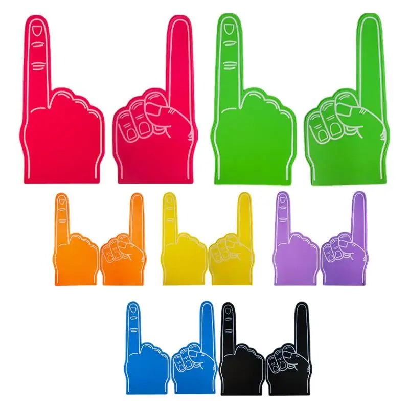 Gladiators Foam Finger Giant Inspired Sports Games Fans' Fingers