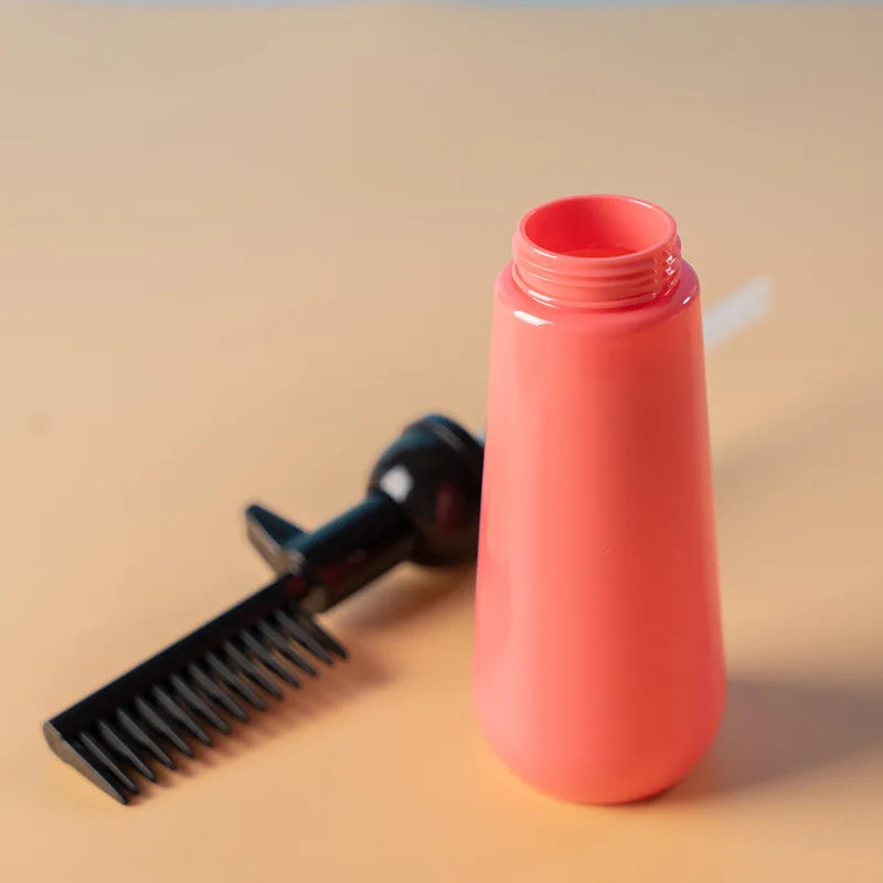 200ml Hair Dye Applicator Bottle with Comb Brush | Salon Tool