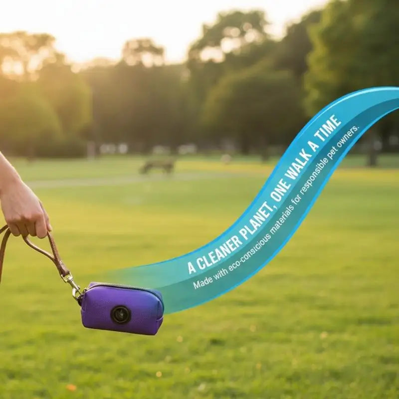 Pet Dog Poop Bag Holder Leash Attachment Adjustable Mini Travel