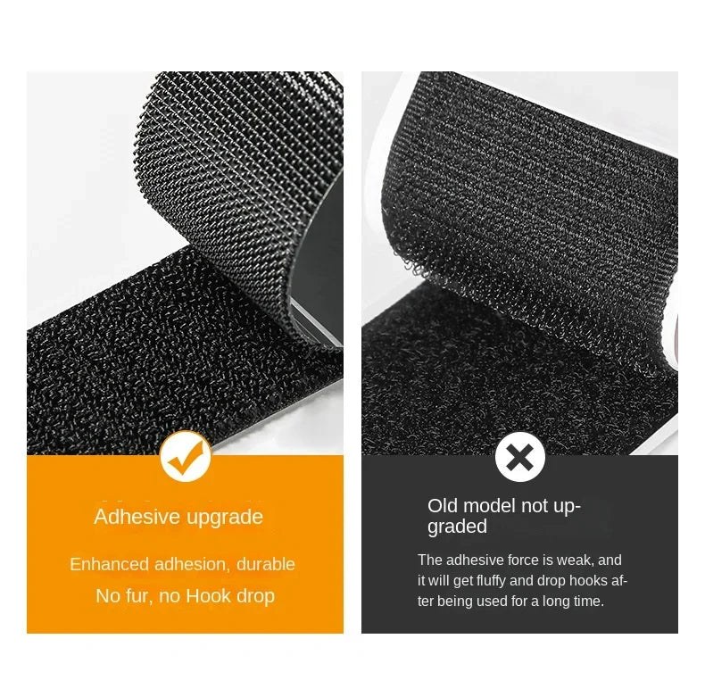 Self-Adhesive Hook & Loop Fastener Tape for Car Floor Mats