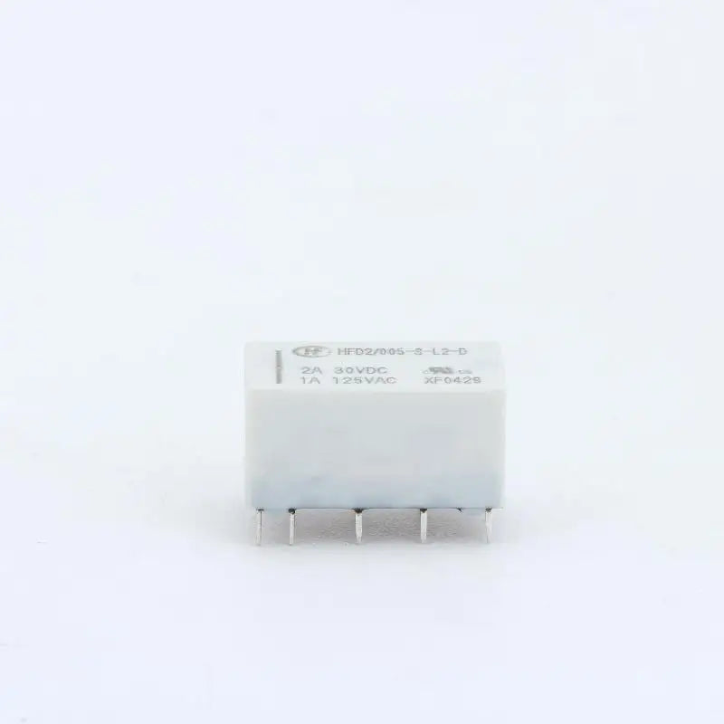 12V Bistable Latching Relay DPDT HFD2 | 2A 30VDC 1A 125VAC