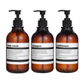 Refillable Apothecary Shampoo & Soap Dispenser Bottle