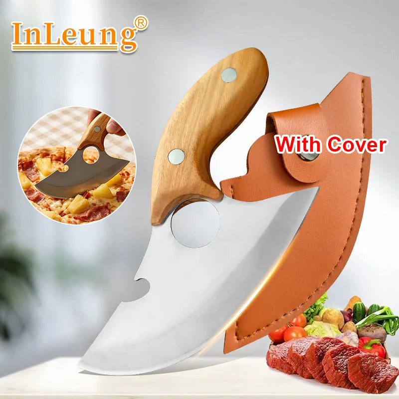 InLeung Hand-Forged Boning Knife 12" Stainless Steel + Bottle Opener
