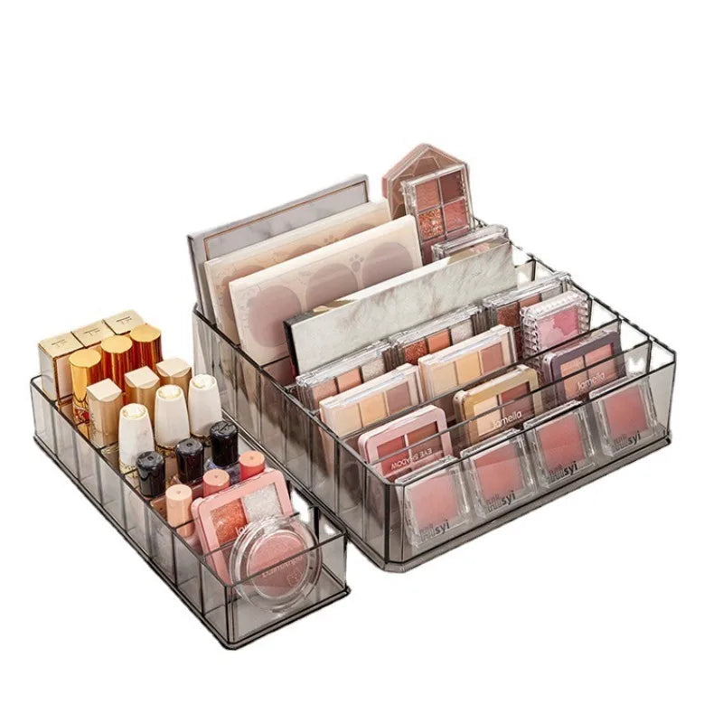 Desktop Cosmetic Organizer – Lipstick, Nail Polish & Palette Storage
