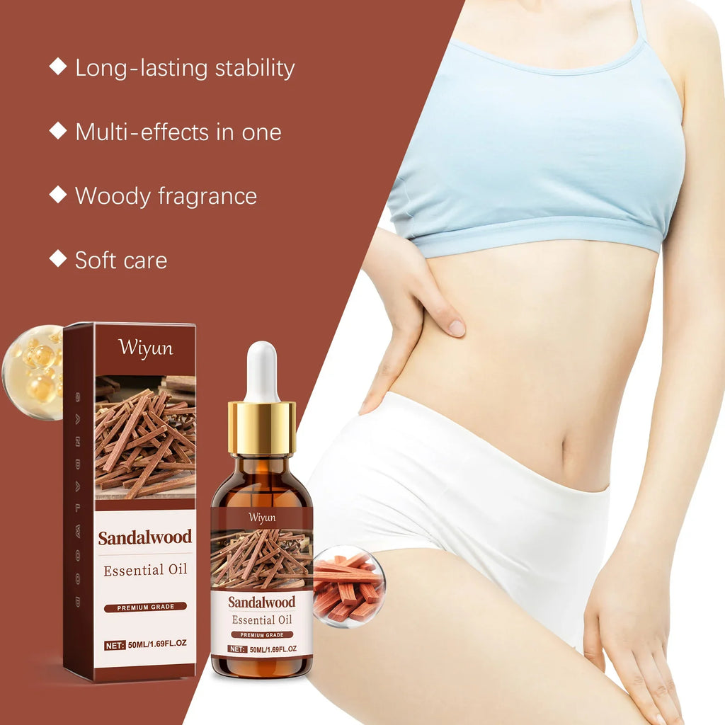 WIYUN Sandalwood Essential Oil – Hair & Body Moisturizer 50ml