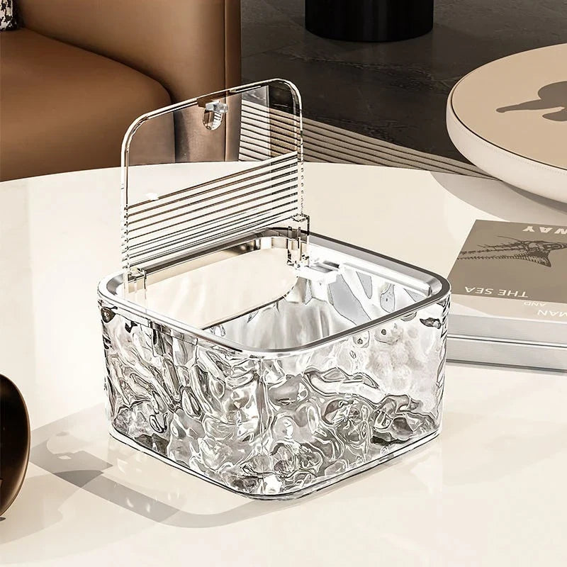 Hair Accessories Organizer Storage Box Clear Acrylic Tie Headband