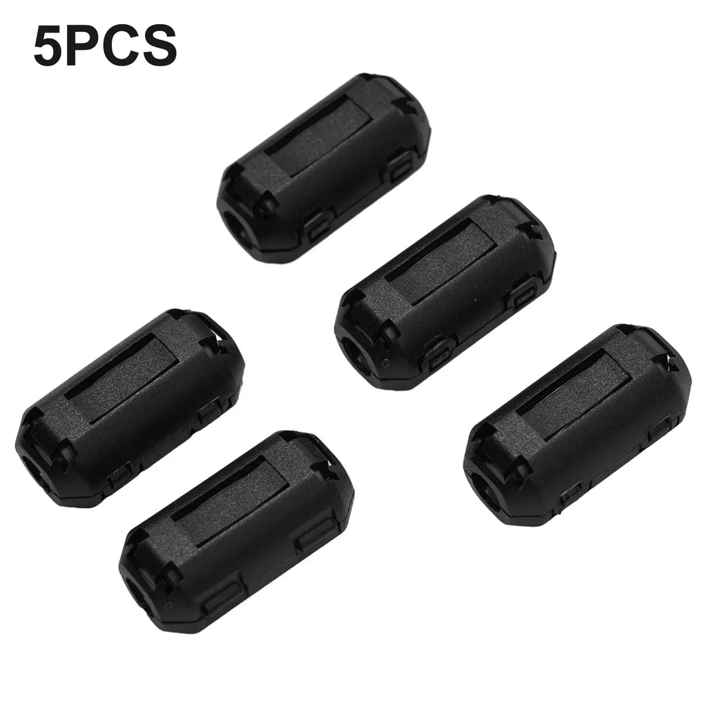 5-Pack Clip-On Ferrite Bead RFI Noise Filter – USB & Cables