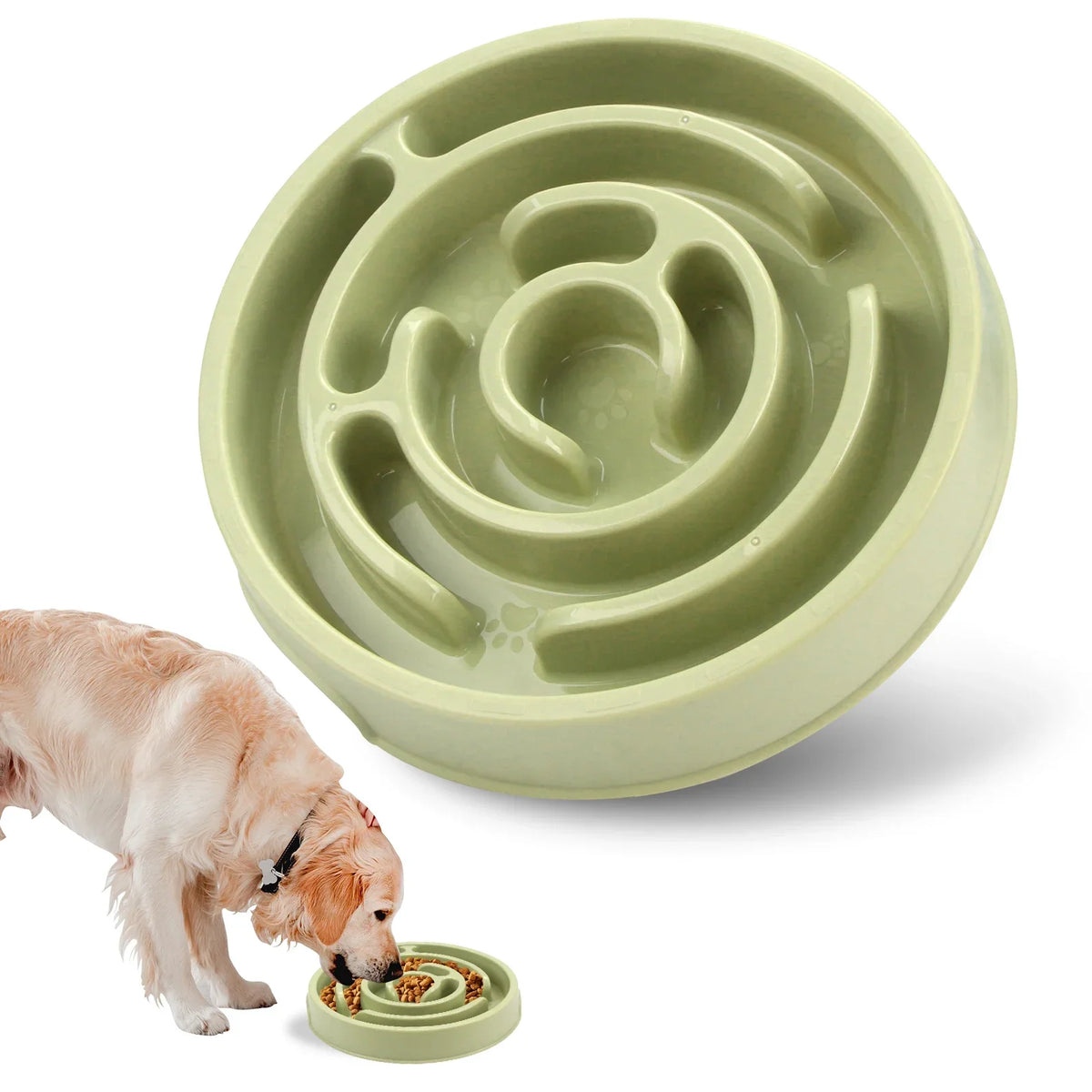 Dog Slow Feeder Bowl | Non-Slip Maze Design, All Dog Sizes