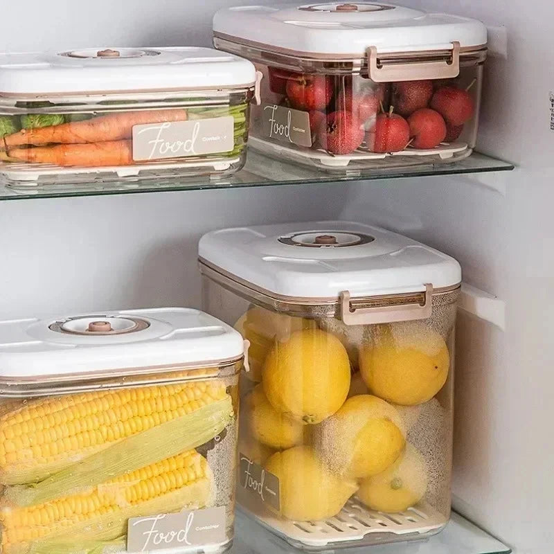 KEMORELA Vacuum Food Storage Container with Pump – Large