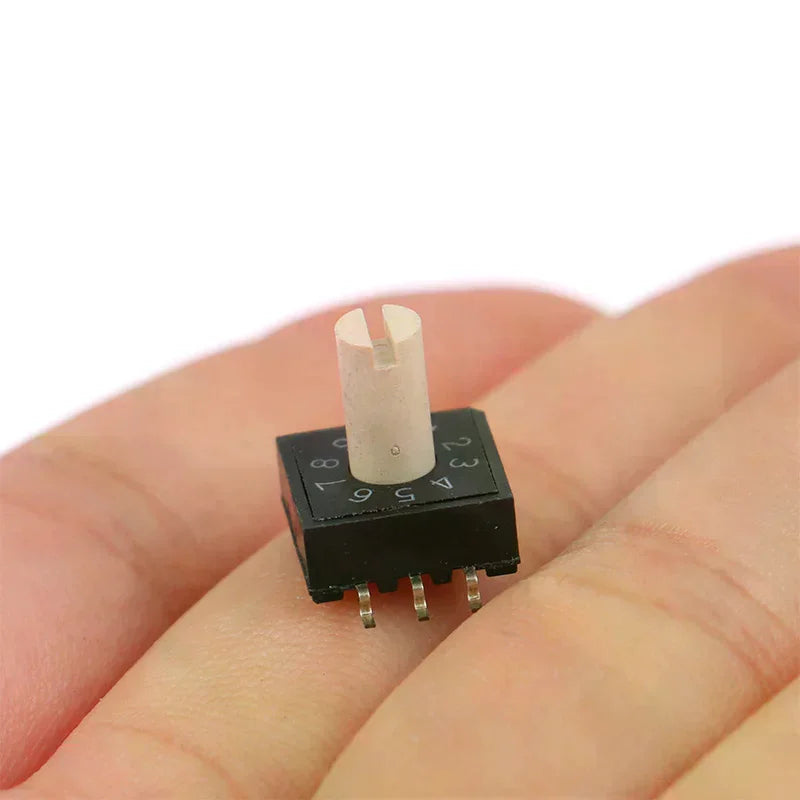 RM3HAF-10 Rotary Dial Switch 10 0-9 Coding Patch 3 Handle