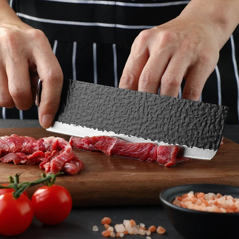 Stainless Steel Kitchen Knife – Sharp Meat & Vegetable Slicer