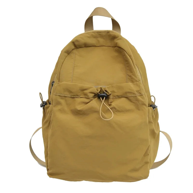 Women's Waterproof Nylon Backpack – Large School &amp; Day Bag