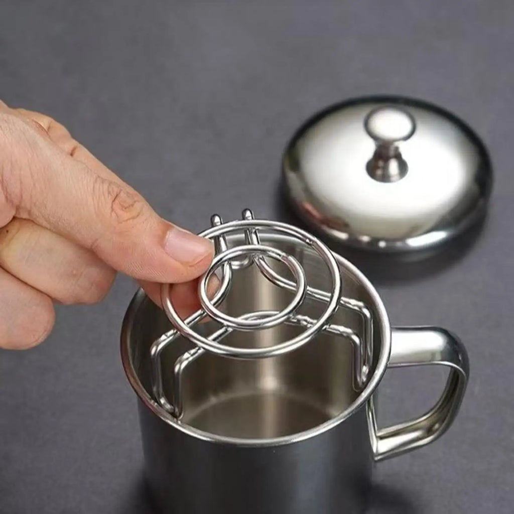 Mini Steamer Rack Multi-functional Stainless Steel Egg Water-steaming