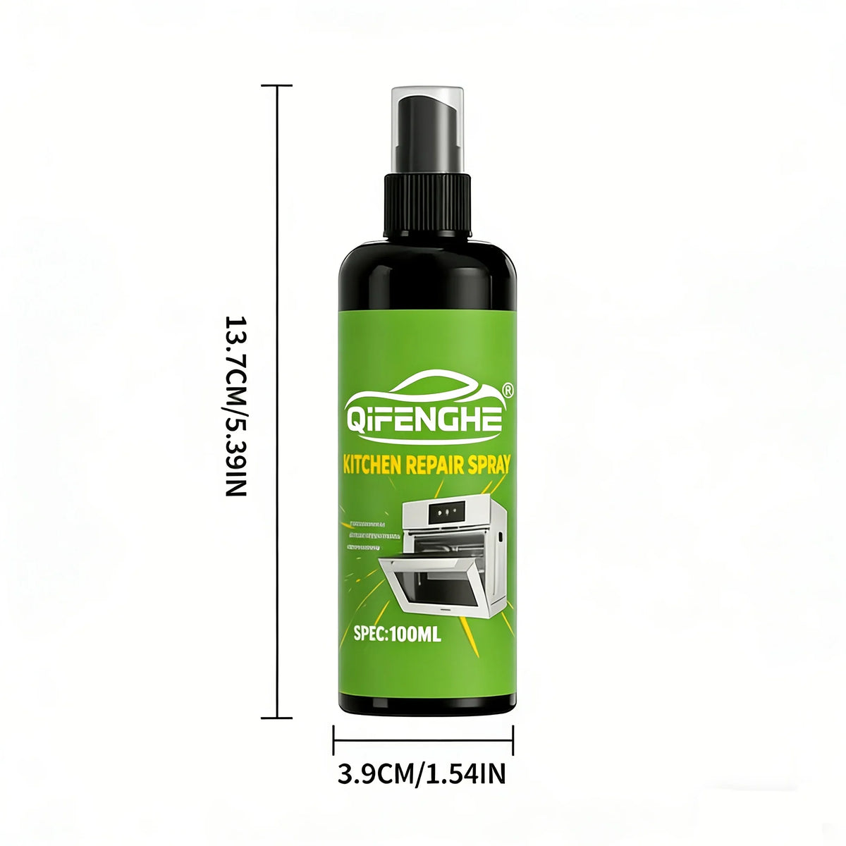 Kitchen Degreaser Spray 3.38oz – Oven, Air Fryer & Cookware