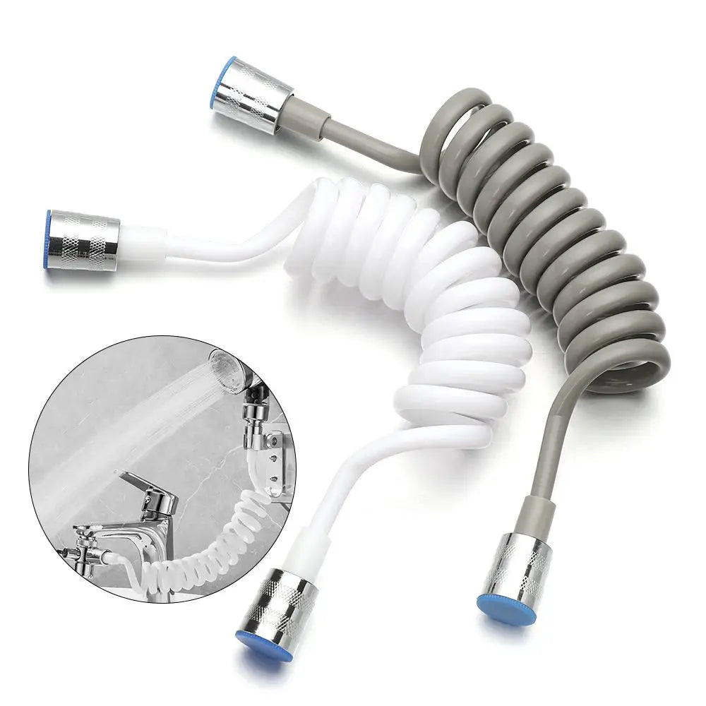 1 5 2 3meter Anti-wrap Telephone Line Spring Shower Hose Water