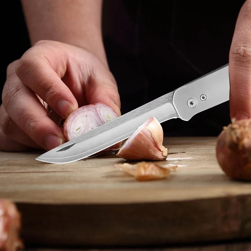InLeung Folding Paring Knife – Stainless Steel Kitchen Utility