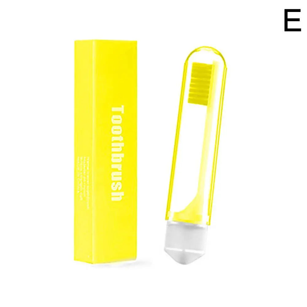 SADOER Folding Travel Toothbrush – Soft Bristles, Portable