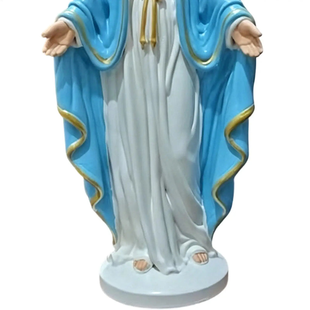 Virgin Mary Catholic Statue – Resin Holy Mother Figurine