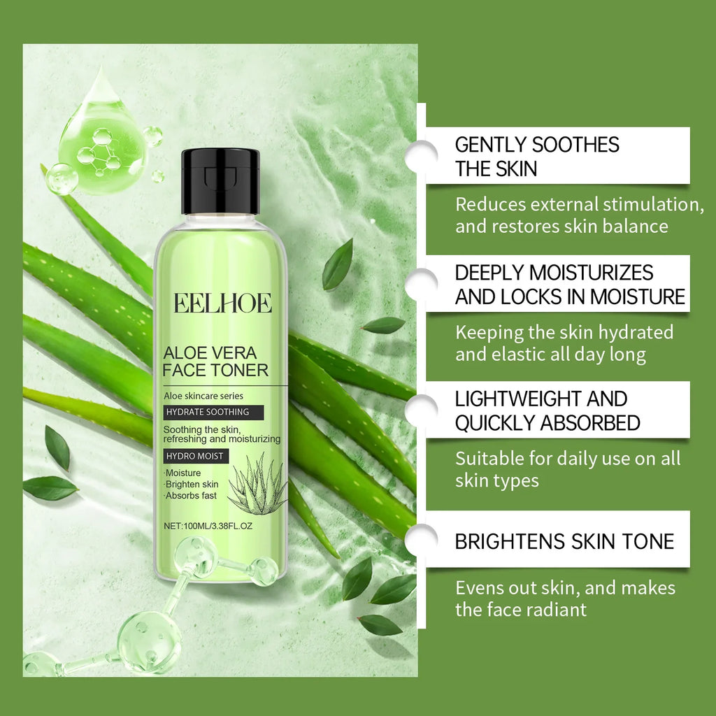 EELHOE Aloe Vera Face Toner – Pore Minimizing & Brightening