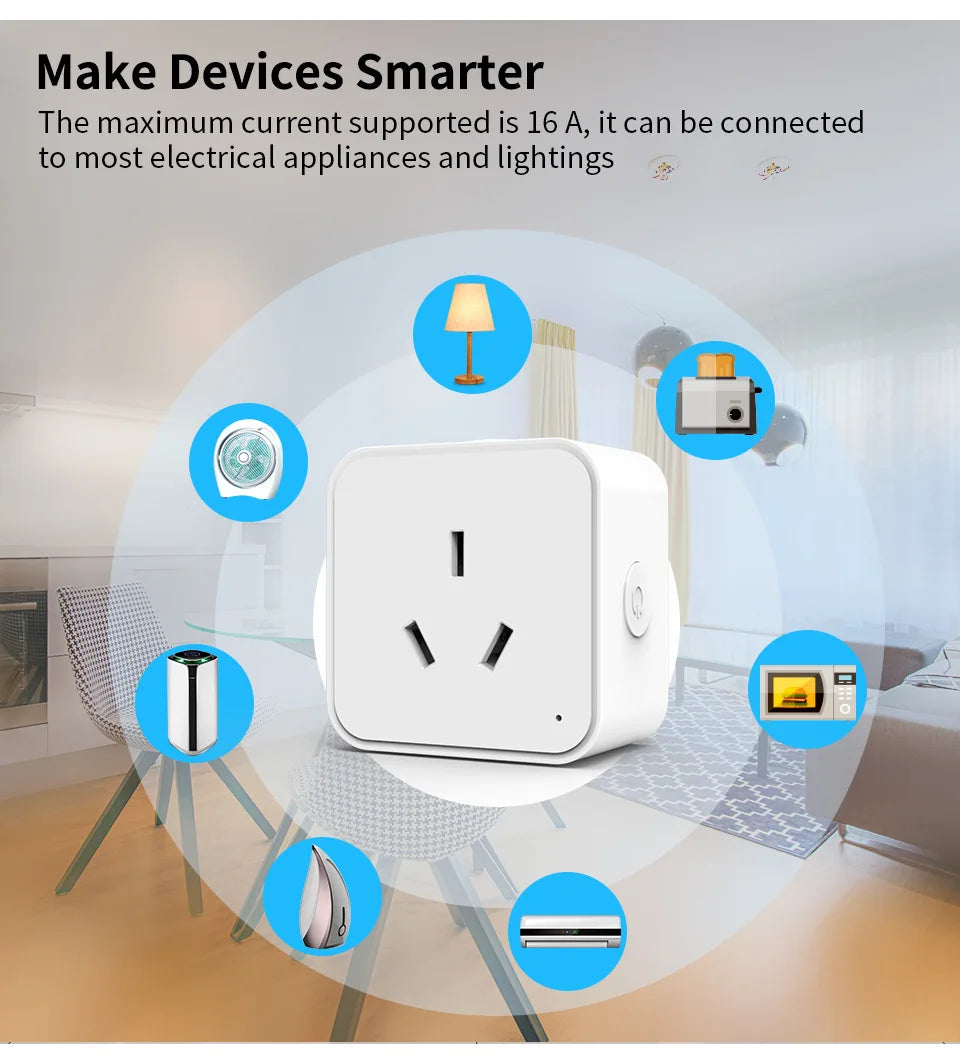 WiFi Smart Power Strip AU Plug | Alexa & Remote Control